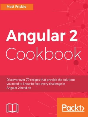 cover image of Angular 2 Cookbook